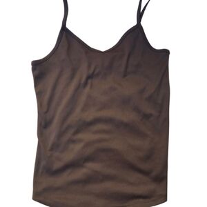 INC International Concepts Brown Camisole Top Medium
